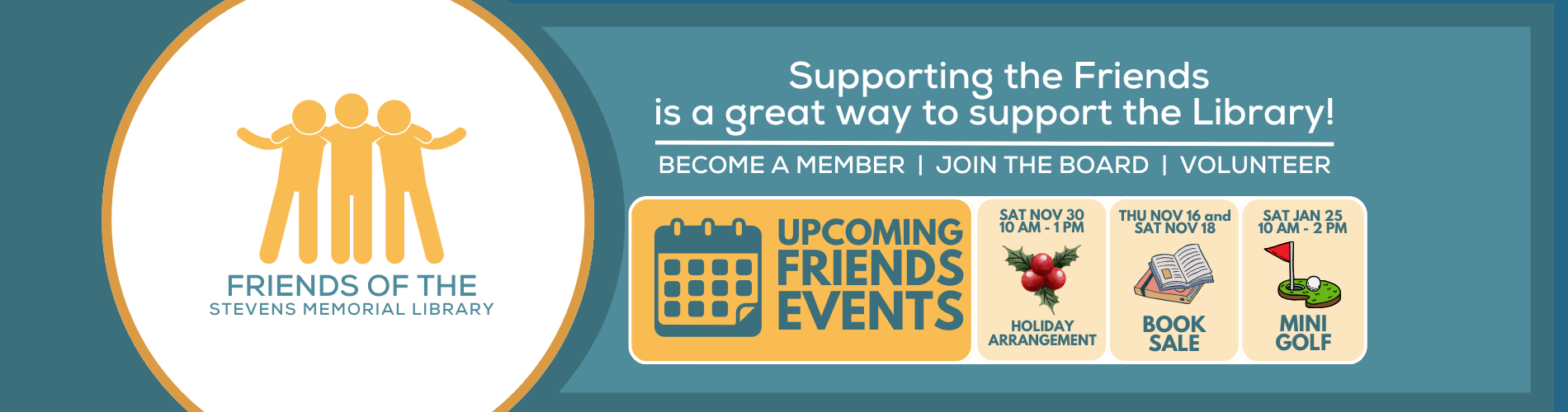 Friends of The Library graphic