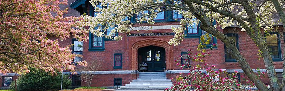 Library Front in May photo